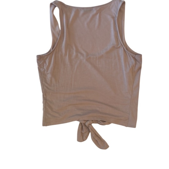 Dynamite Sleeveless Crop Tops Size Small White and Beige - Picture 5 of 12